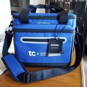 NEW! iCool Blue Vail Cooler Bag 24 Can Capacity